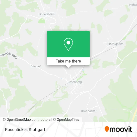 Rosenäcker map