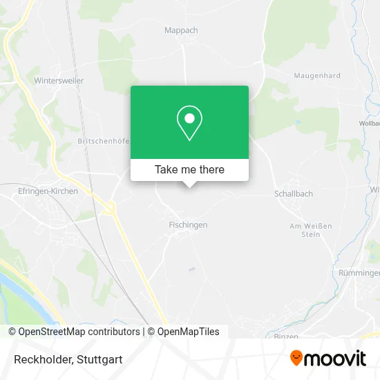 Reckholder map