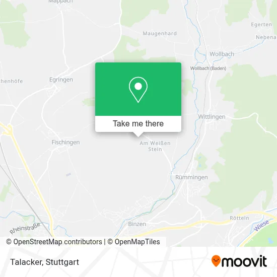 Talacker map