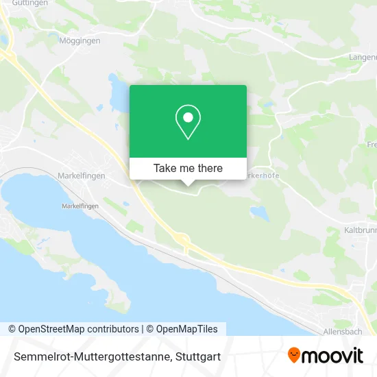 Semmelrot-Muttergottestanne map