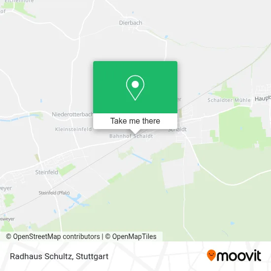 Radhaus Schultz map