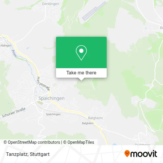 Tanzplatz map