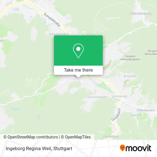 Ingeborg Regina Weil map