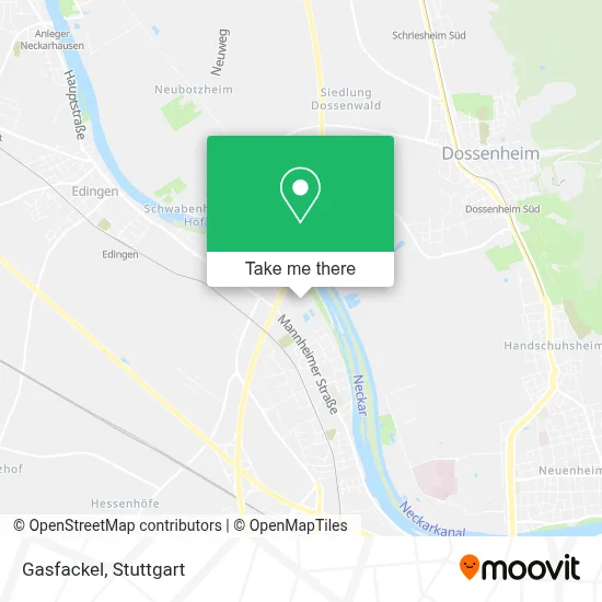 Gasfackel map
