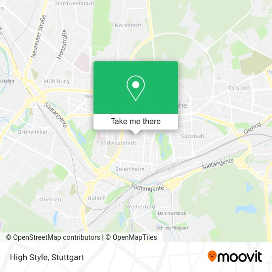 High Style map