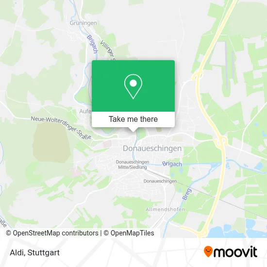 Aldi map