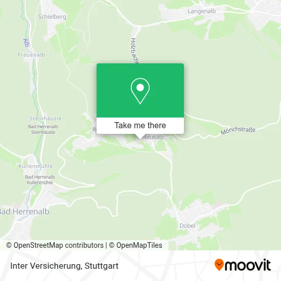 Inter Versicherung map