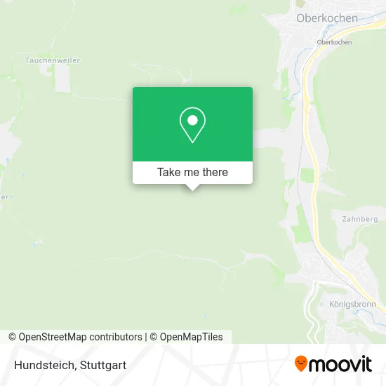 Hundsteich map