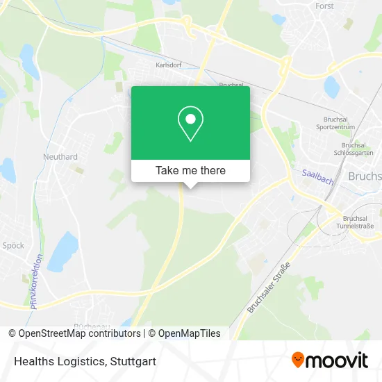 Healths Logistics map