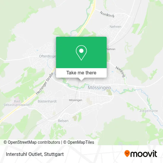 Interstuhl Outlet map
