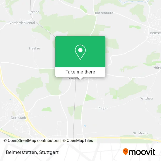 Beimerstetten map