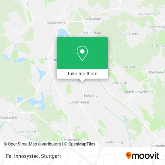 Fa. Innosystec map