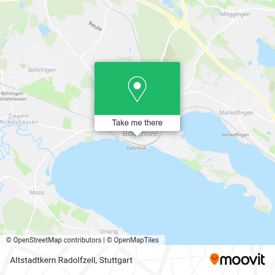 Altstadtkern Radolfzell map