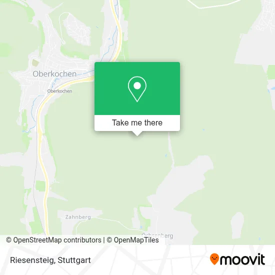 Riesensteig map