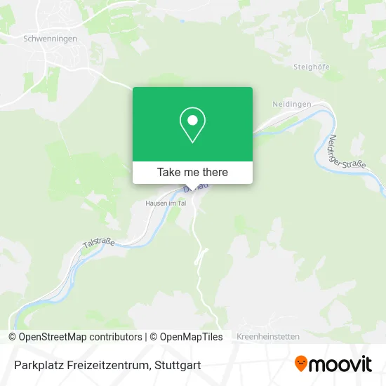 Parkplatz Freizeitzentrum map