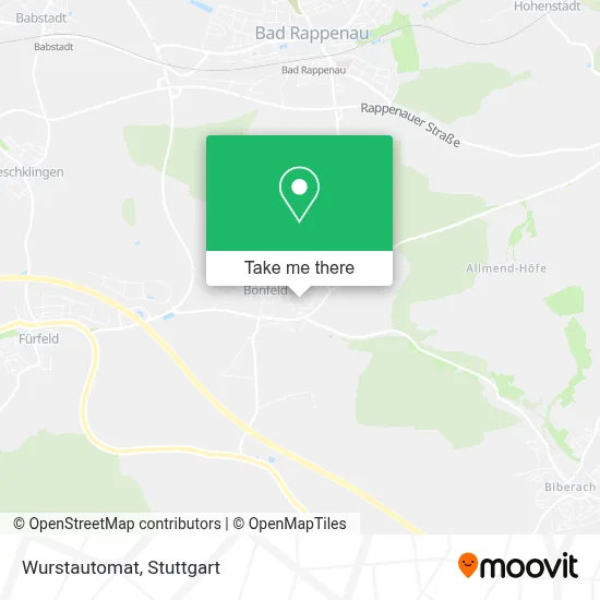 Wurstautomat map