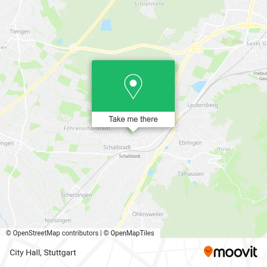 Rathaus map
