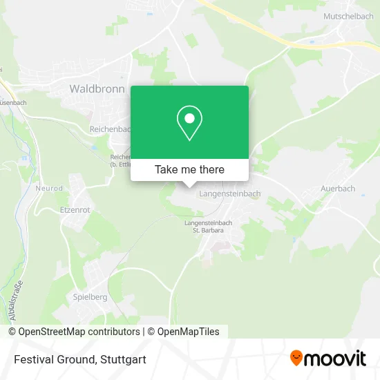 Festplatz map