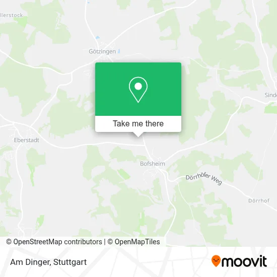 Am Dinger map