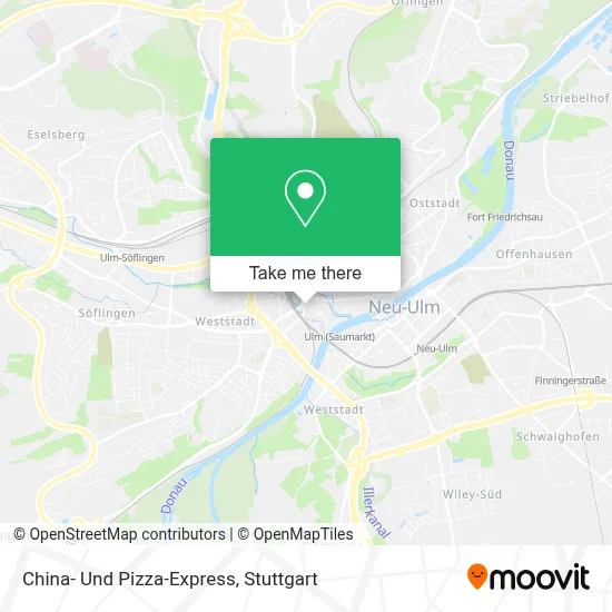 China- Und Pizza-Express map