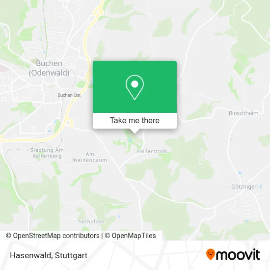 Hasenwald map