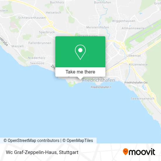 Wc Graf-Zeppelin-Haus map