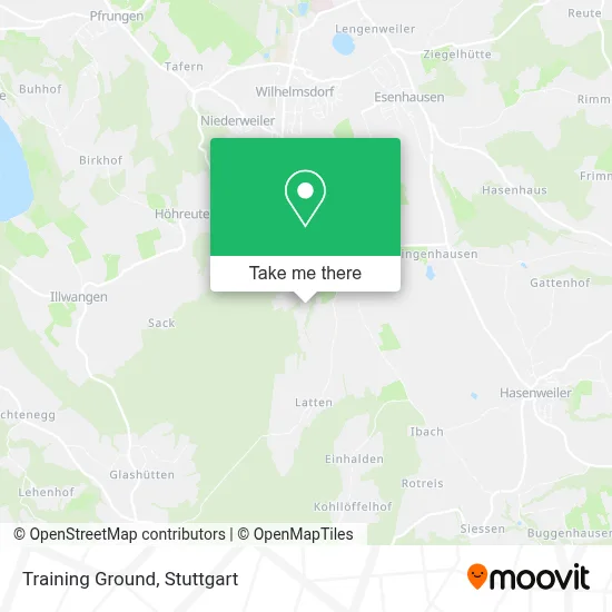 Trainingsplatz map