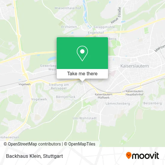 Backhaus Klein map