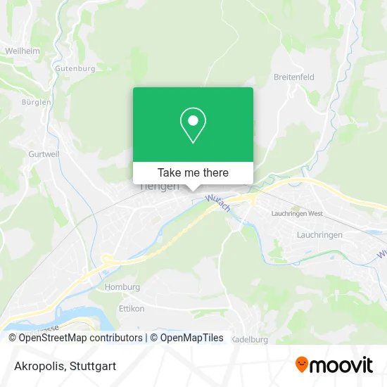 Akropolis map