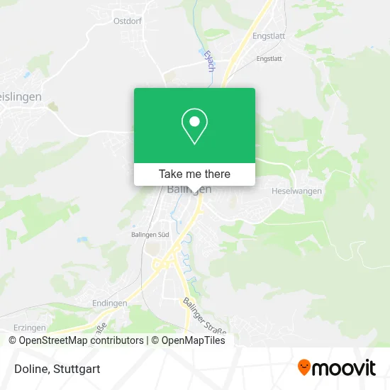 Doline map
