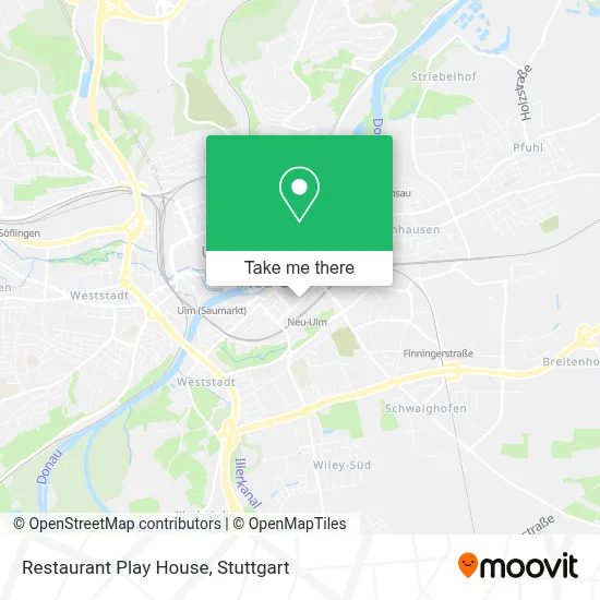 Restaurant Play House map