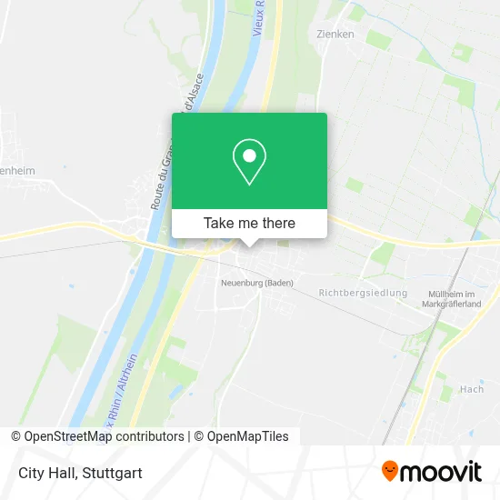 Rathaus map