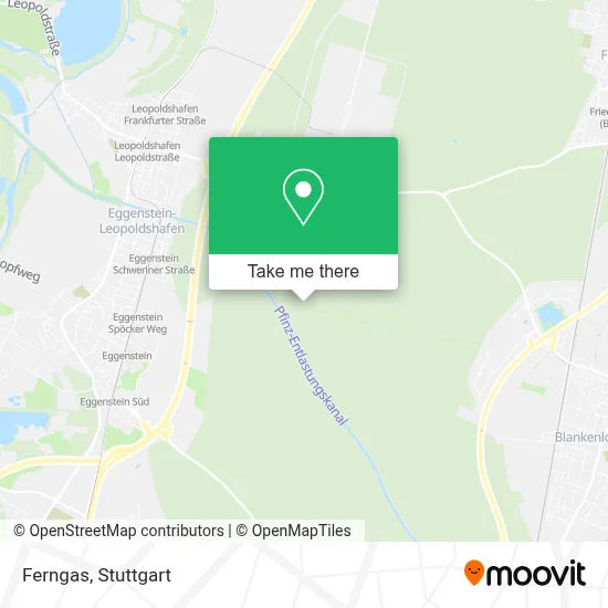 Ferngas map