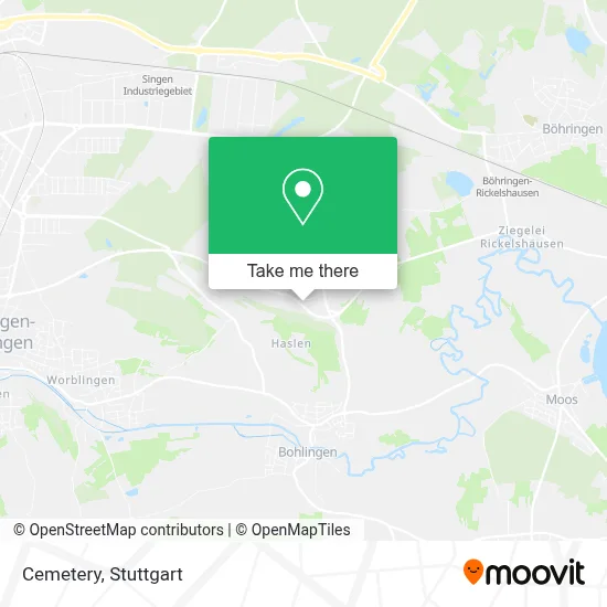 Friedhof map