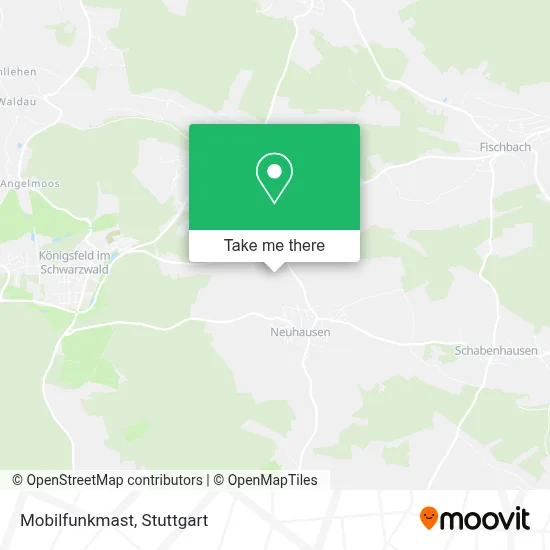 Mobilfunkmast map