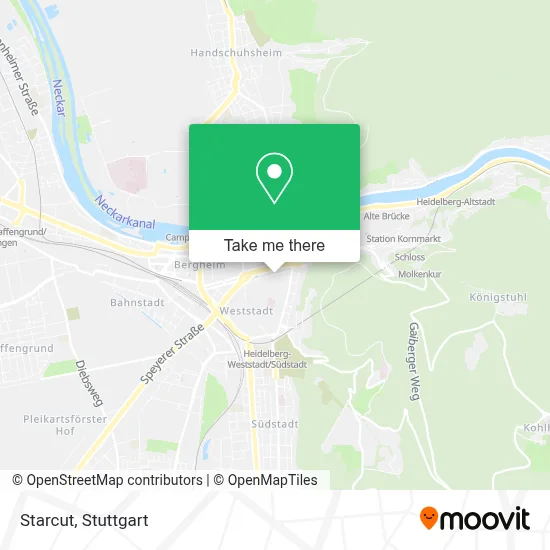 Starcut map