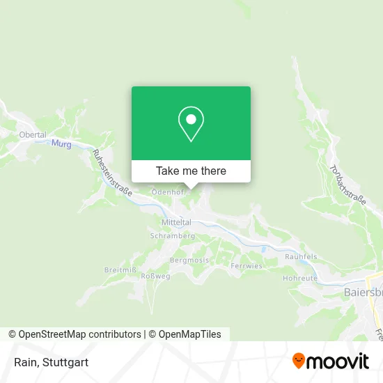 Rain map