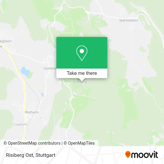 Risiberg Ost map