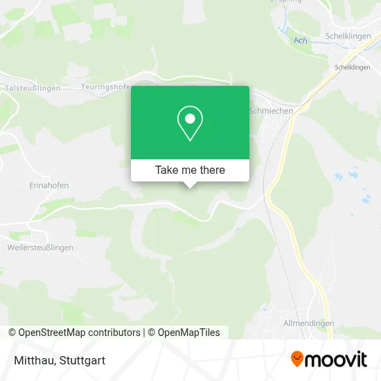Mitthau map