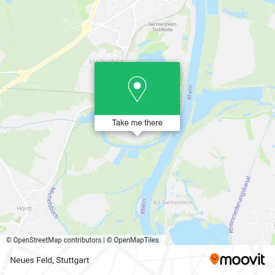 Neues Feld map