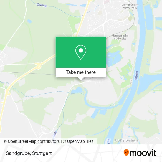 Sandgrube map