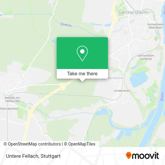 Untere Fellach map