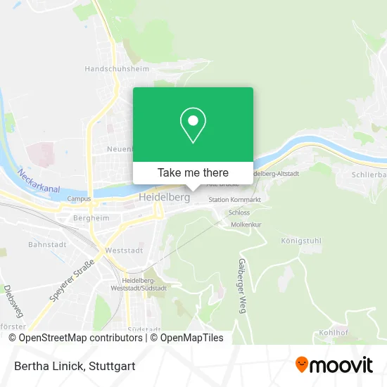Bertha Linick map
