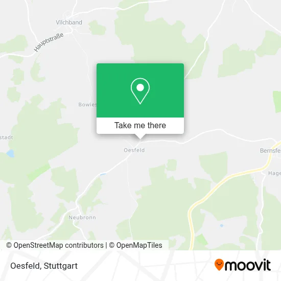 Oesfeld map
