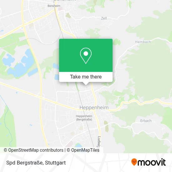 Spd Bergstraße map