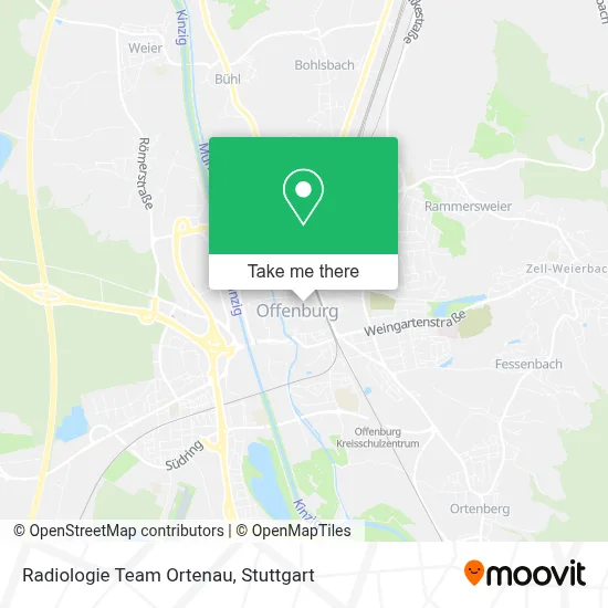 Radiologie Team Ortenau map