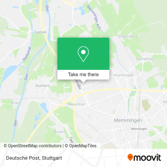 Deutsche Post map