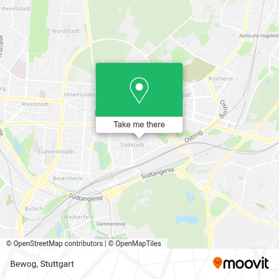 Bewog map