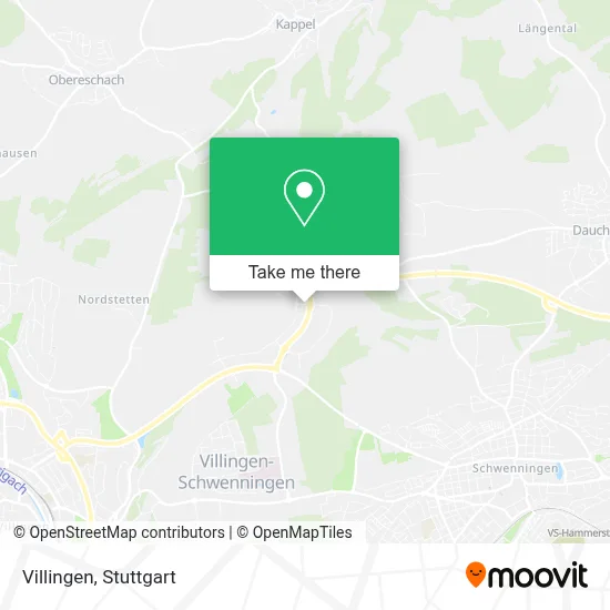 Villingen map