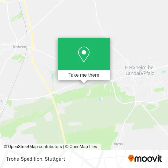 Troha Spedition map